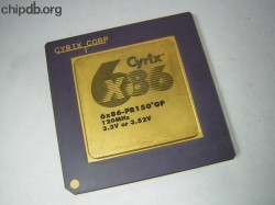 Cyrix 6x86-P150+GP 3.3V or 3.52V bigdot