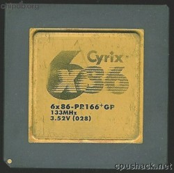 Cyrix 6x86-PR166+GP 3.52V (028)