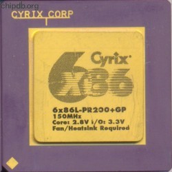 Cyrix 6x86L-PR200+GP coretext bigsquare