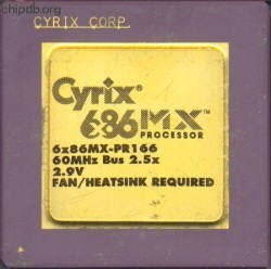Cyrix 6x8MX-PR166 60MHz bus