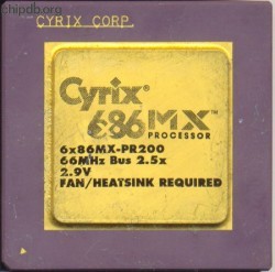 Cyrix 6x86MX-PR200 66MHz bus