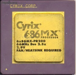 Cyrix 6x86MX-PR200 66MHz bus Cyrix 6x86MX-PR200 66MHz bus