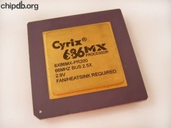 Cyrix 6x86MX-PR200 66MHz diff font