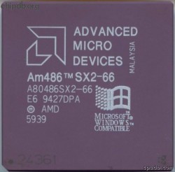 AMD A80486SX2-66 diff print AMD A80486SX2-66 diff print
