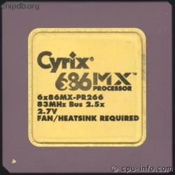 Cyrix 6x86MX-PR266 Cyrix 6x86MX-PR266