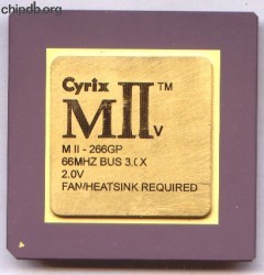 Cyrix MII-266GP 2.0V