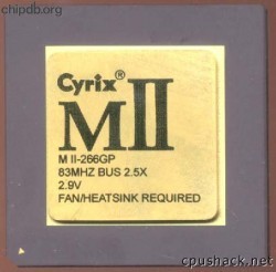 MII-266GP 83MHz bus