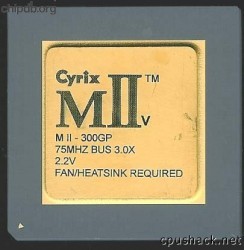 Cyrix MIIv-300GP 2.2V