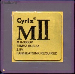 Cyrix MII-300GP 75MHz bus