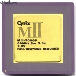 Cyrix MII-300GP 66MHz bus boldfont