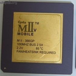 Cyrix MIIv-366GP MOBILE