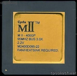 Cyrix MII-400GP Cyrix MII-400GP