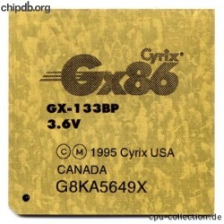 Cyrix MediaGX GX-133BP Cyrix MediaGX GX-133BP
