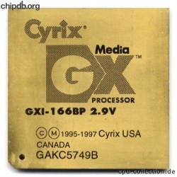 Cyrix MediaGX GX-166BP