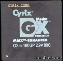 Cyrix MediaGX GXm-180GP 80C
