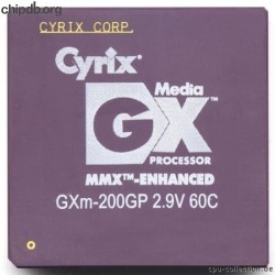 Cyrix MediaGX GXm-200GP 60C Cyrix MediaGX GXm-200GP 60C