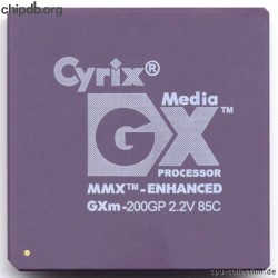 Cyrix MediaGX GXm-200GP 85C