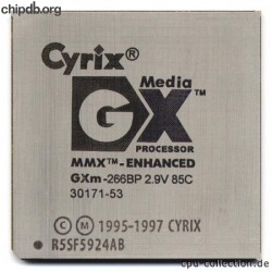 Cyrix MediaGX GXm-266BP 85C