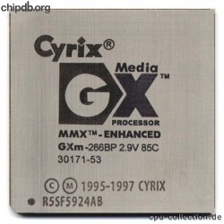 Cyrix MediaGX GXm-266BP 85C Cyrix MediaGX GXm-266BP 85C