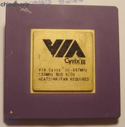 VIA CyrixIII-667MHz diff print VIA CyrixIII-667MHz diff print