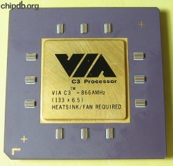Cyrix VIA C3-866AMHz capacitors