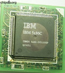 IBM 5x86-3V3100GF PQFP