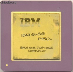 IBM 6x86 P150+ 6x86-2V2P150GE diff print