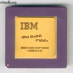 IBM 6x86 P166+ 6x86-2V2P166GE 3.3V IBM 6x86 P166+ 6x86-2V2P166GE 3.3V
