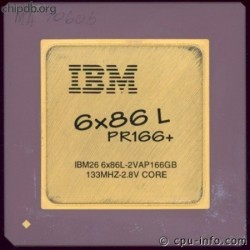 IBM 6x86L PR166+ 6x86L-2VAP166GB IBM 6x86L PR166+ 6x86L-2VAP166GB