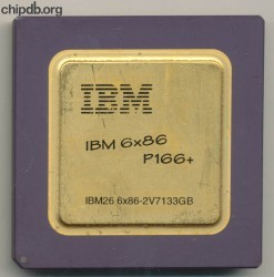 IBM 6x86 P166+ 6x86-2V7133GB IBM 6x86 P166+ 6x86-2V7133GB