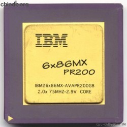 IBM 6x86MX PR200 6x86MX-AVAPR200GB 75 MHz bus