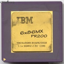 IBM 6x86MX PR200 6x86MX-BVAPR200GB 66 MHz bus