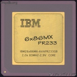 IBM 6x86MX PR233 6x86MX-AVAPR233GB