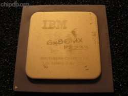 IBM 6x86MX PR233 6x86MX-CVAPR233HF silvercap