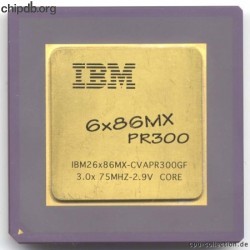 IBM 6x86MX PR300 6x86MX-CVAPR300GF