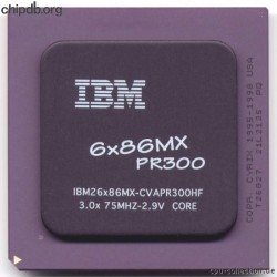 IBM 6x86MX PR300 6x86MX-CVAPR300HF IBM 6x86MX PR300 6x86MX-CVAPR300HF