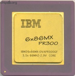 IBM 6x86MX PR300 6x86MX-DVAPR300GF