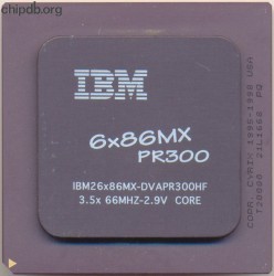 IBM 6x86MX PR300 6x86MX-DVAPR300HF