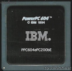 IBM PowerPC PPC604ePC200bE IBM PowerPC PPC604ePC200bE