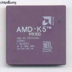 AMD AMD-K5-PR100ABQ no N in corner