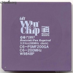 IDT WinChip C6-PSMF200GA