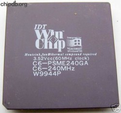 IDT WinChip C6-PSME240GA diff logo