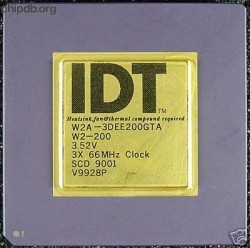 IDT Winchip2 W2A-3DEE200GTA diff logo