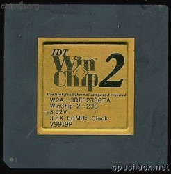 IDT Winchip2 W2A-3DEE233GTA diff logo 2 IDT Winchip2 W2A-3DEE233GTA diff logo 2
