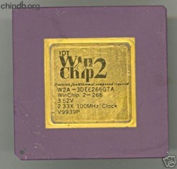 IDT Winchip2 W2A-3DEE266GTA IDT Winchip2 W2A-3DEE266GTA
