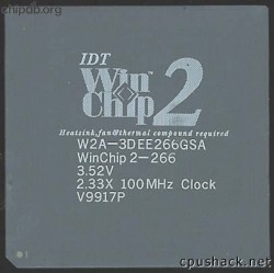 IDT Winchip2 W2A-3DEE266GSA IDT Winchip2 W2A-3DEE266GSA