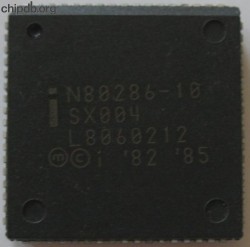 Intel N80286-10 SX004
