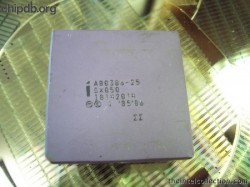 Intel A80386-25 SX050
