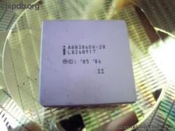Intel A80386DX-20