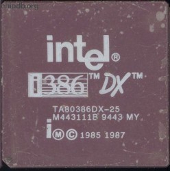 Intel TA80386DX-25